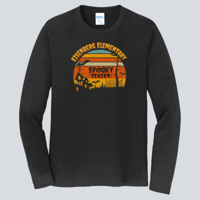 Adult Long Sleeve Shirt - Fall Holidays - Haunted House Thumbnail
