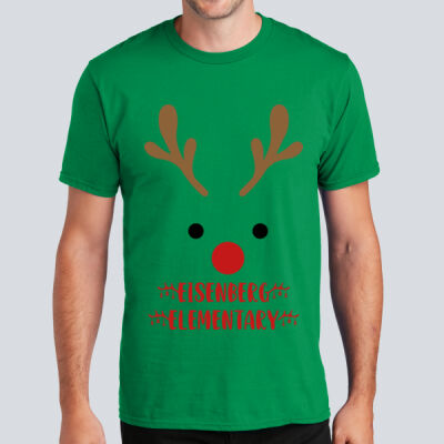 Adult T-Shirt - Winter Holidays - Reindeer Thumbnail