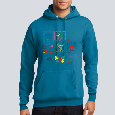 Adult Hoodie - Autism Awareness - Be Kind Collage Thumbnail